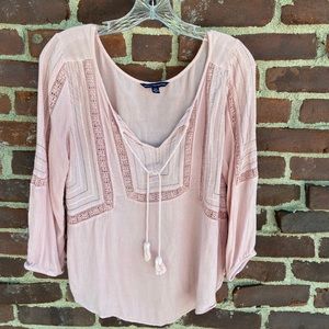 American Eagle, 3/4 Sleeved Blouse